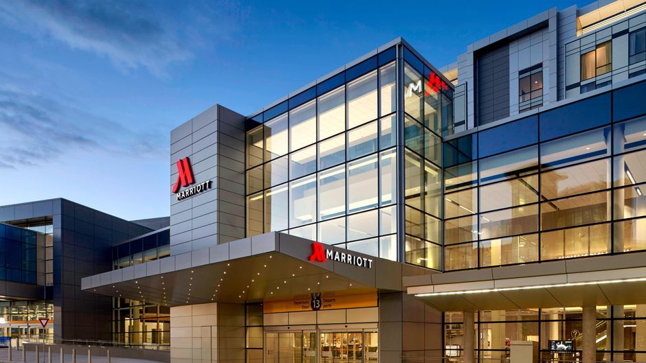 Calgary Airport Marriott In-Terminal Exterior