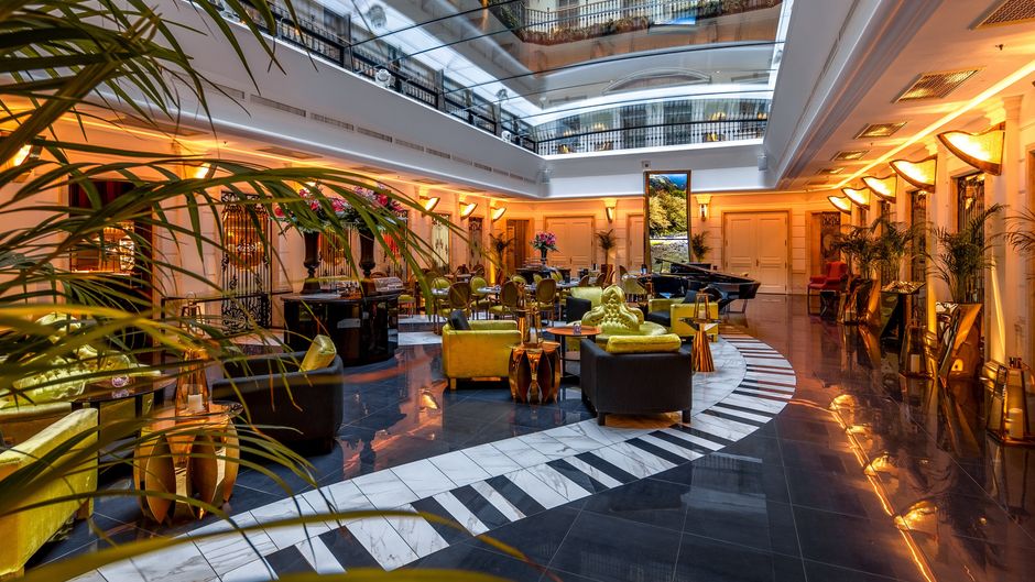 Aria Hotel Budapest Lobby