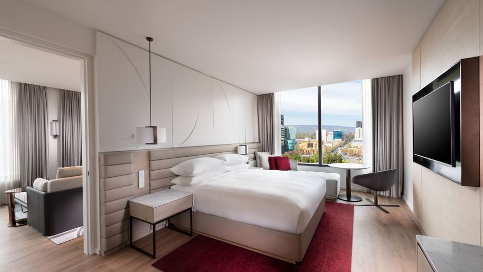Adelaide Marriott Hotel Room