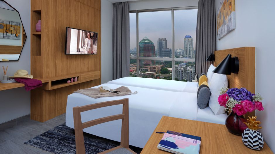 Citadines Sudirman Jakarta Room