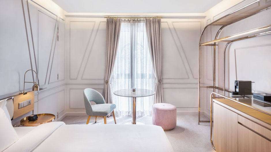 The Prestige Hotel Room