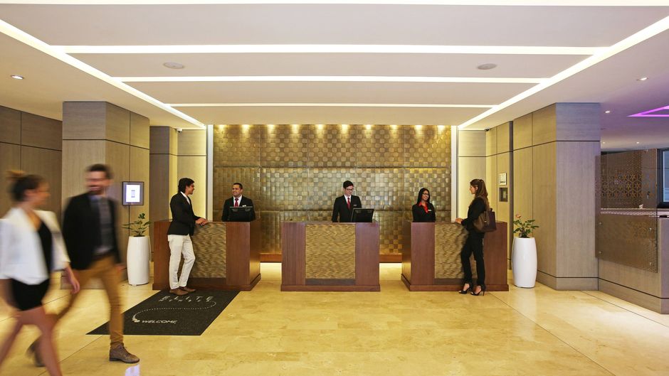 Cali Marriott Hotel Lobby