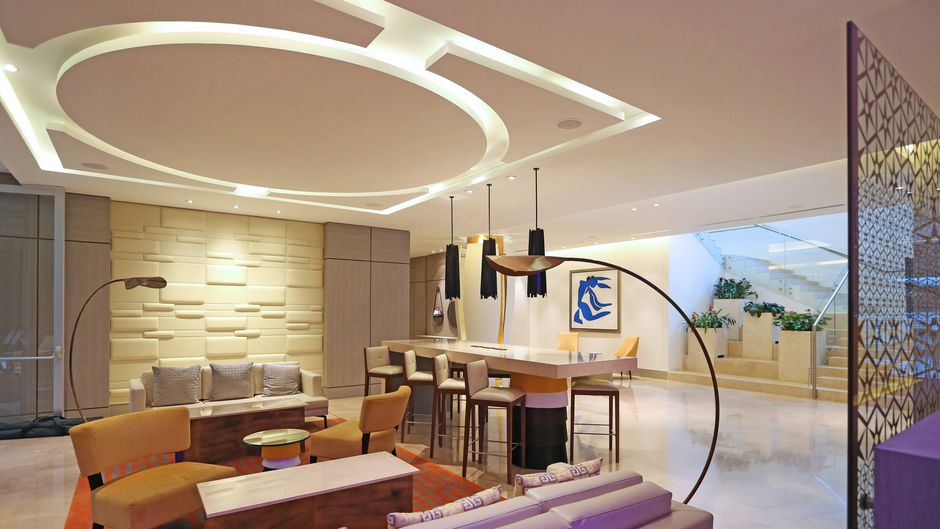 Cali Marriott Hotel Lobby