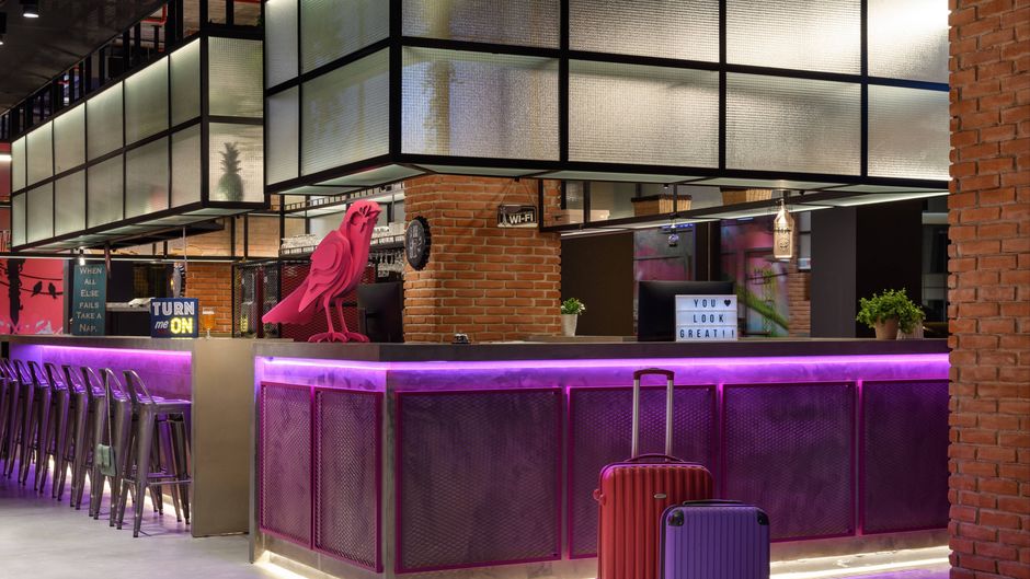 Moxy Lisbon City Lobby