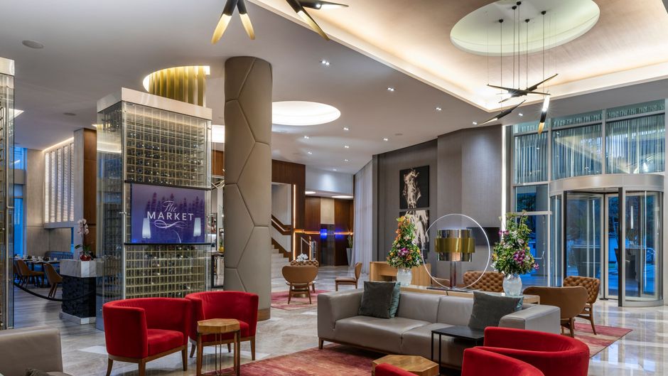 Medellin Marriott Hotel Lobby