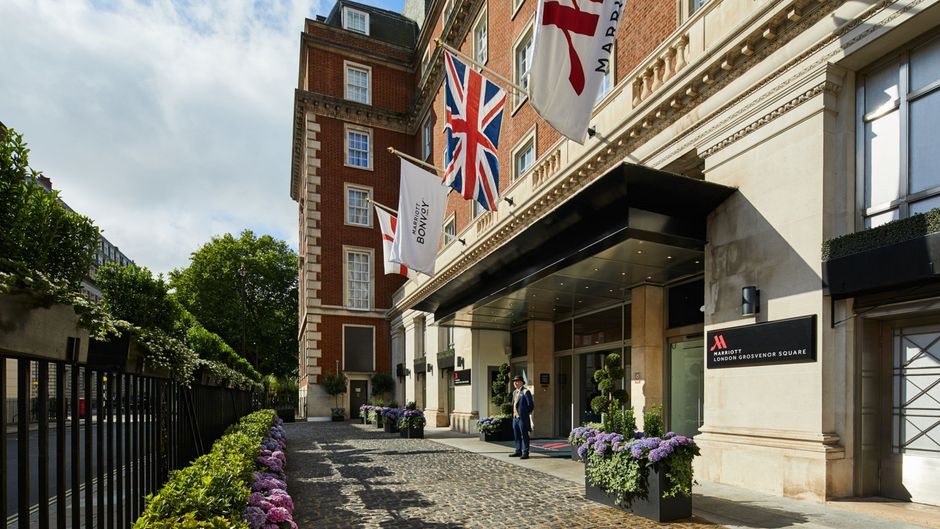 London Marriott Hotel Grosvenor Square Exterior