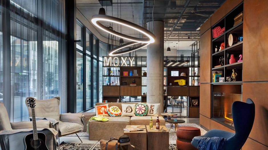 Moxy Kaunas Lobby