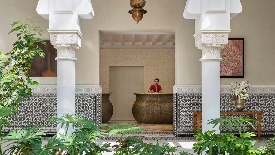 Four Seasons Hotel Rabat at Kasr al Bahr Lobby