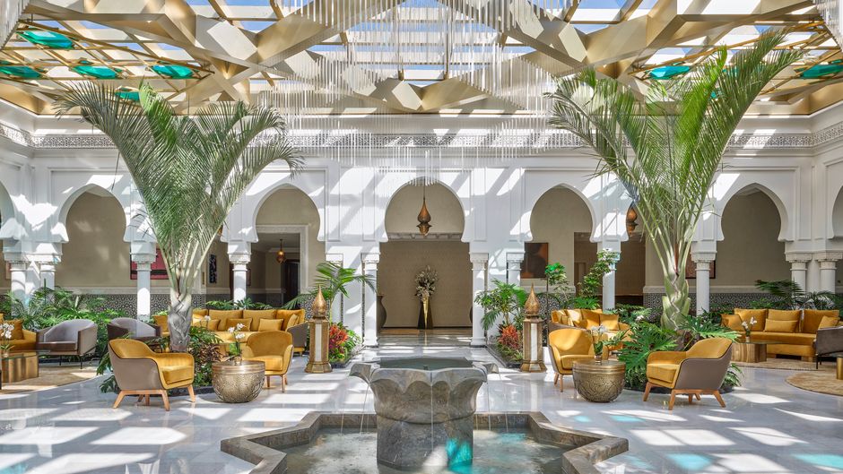 Four Seasons Hotel Rabat at Kasr al Bahr Lobby