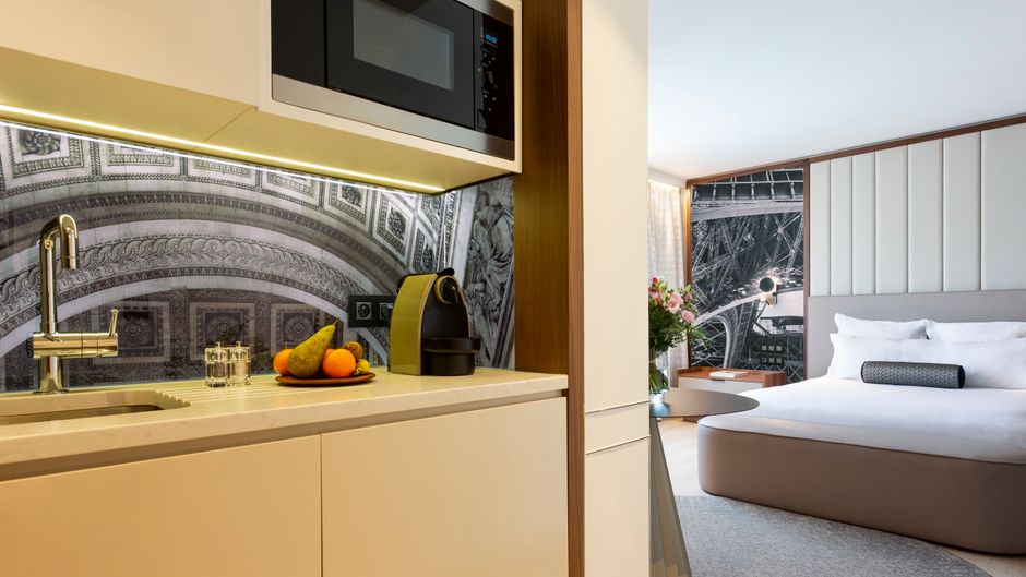 La Clef Tour Eiffel Room