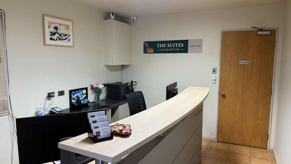 The Suites Ashburton Lobby