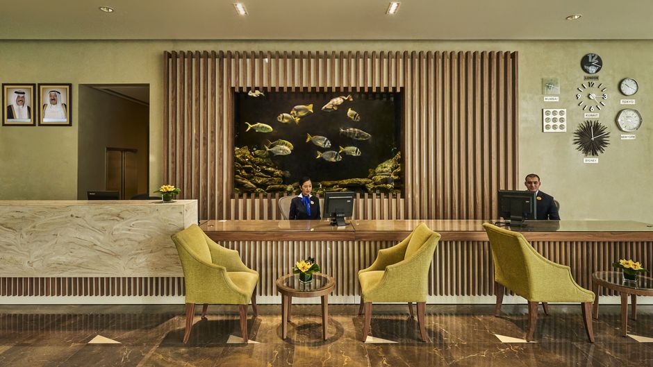 Marina Hotel Lobby