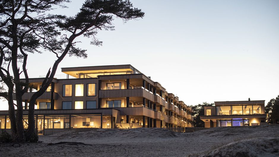 Hotel Ahusstrand Exterior