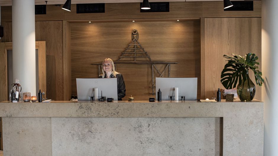 Hotel Ahusstrand Lobby