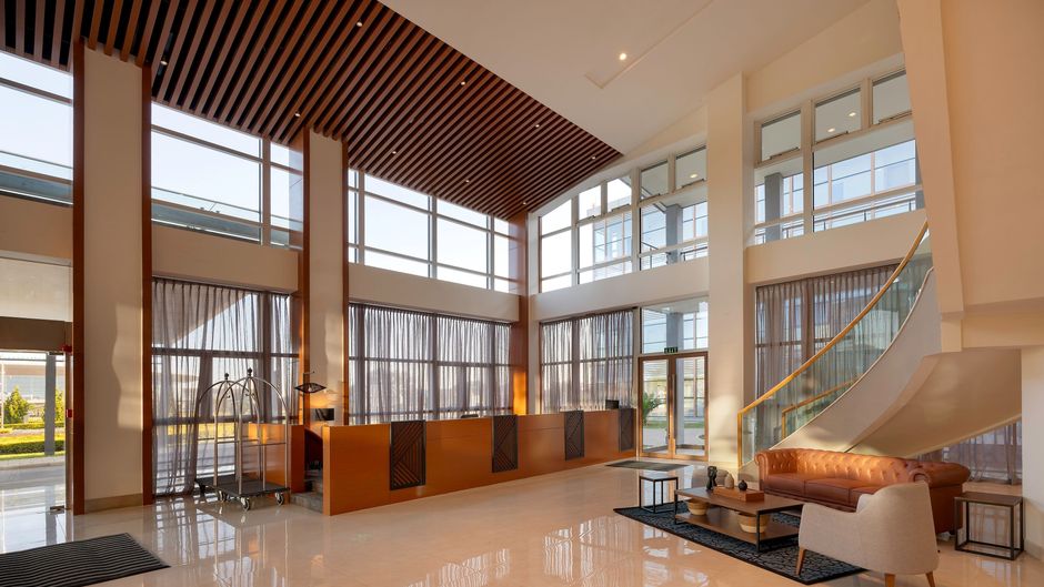 Protea Hotel Lusaka Intl Airport Lobby