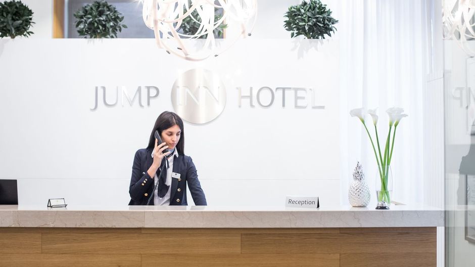 Jump Inn Hotel Belgrade Lobby