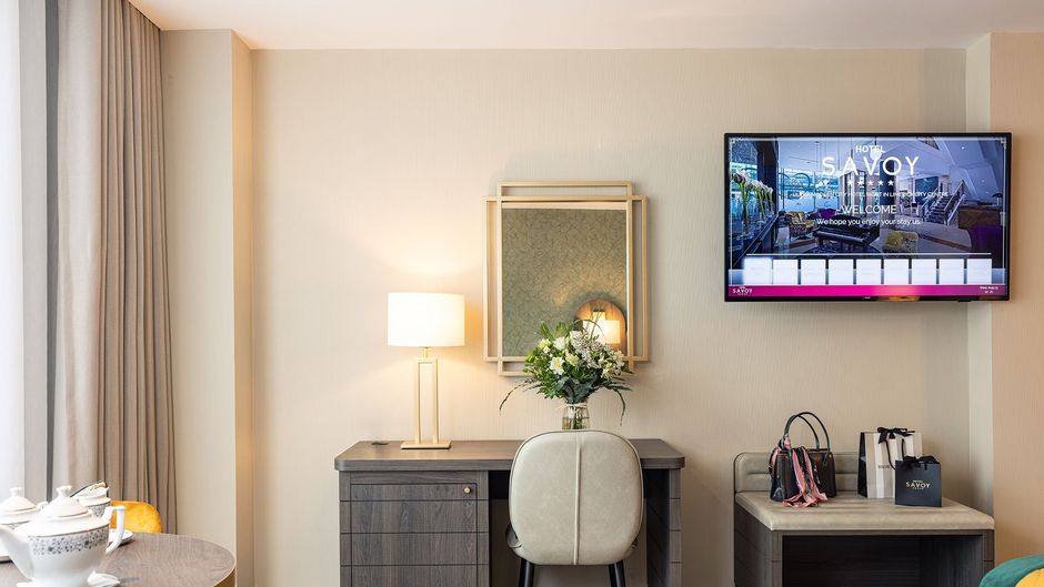 Savoy Hotel Room
