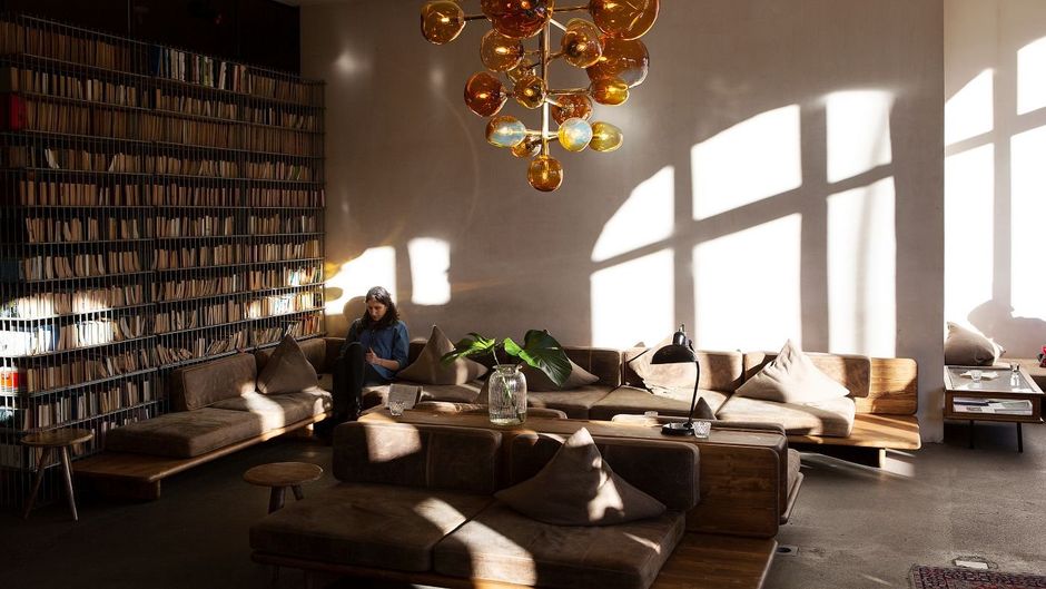 Michelberger Hotel Lobby