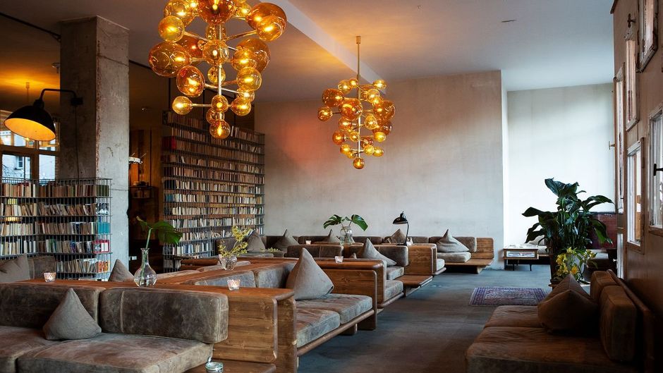 Michelberger Hotel Lobby
