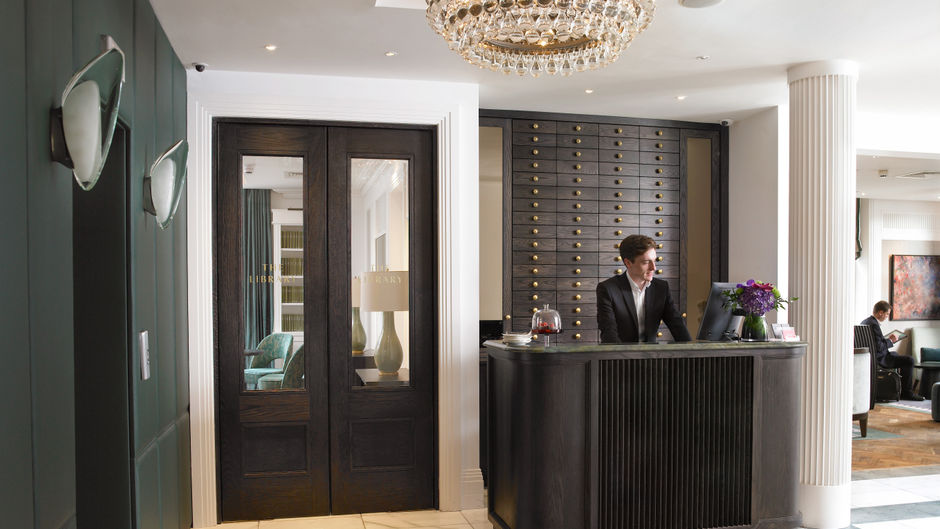 Dylan Hotel Dublin Lobby