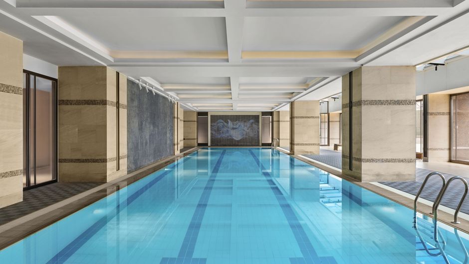 Shanghai Marriott Hotel Yangpu Riverside Pool
