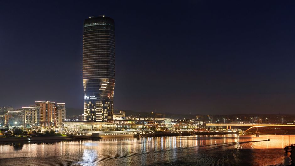 The St Regis Belgrade Exterior