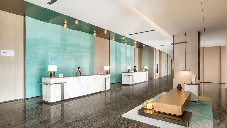 Lishui Marriott Hotel Lobby