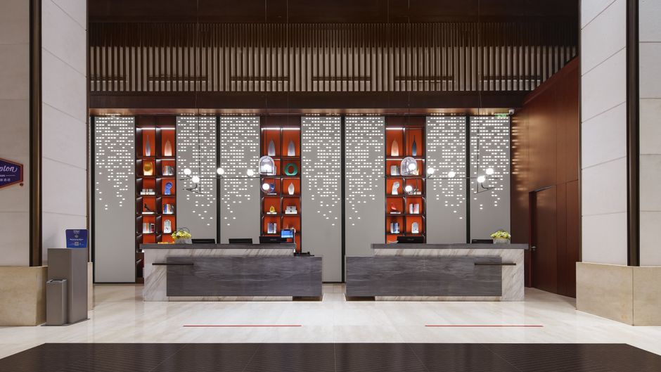 Hampton Inn Tianjin Jingbin Indstr Park Lobby
