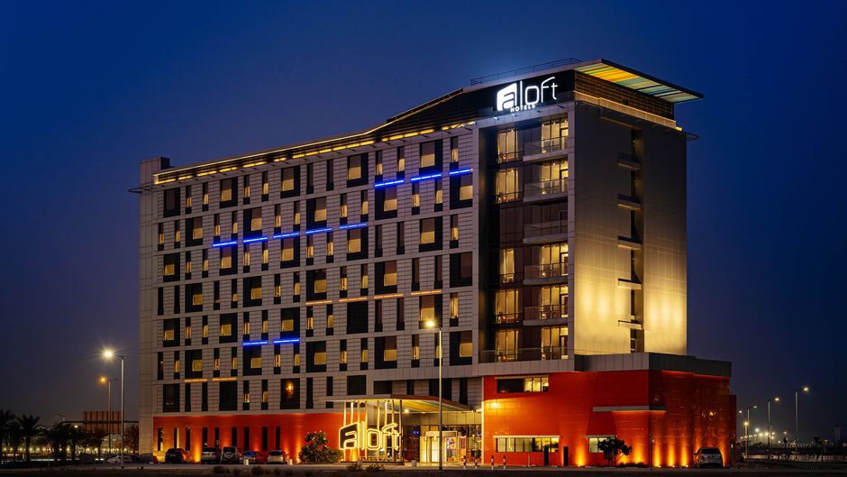 Aloft Dubai South Exterior