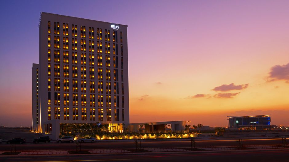 Aloft Me'aisam, Dubai Exterior