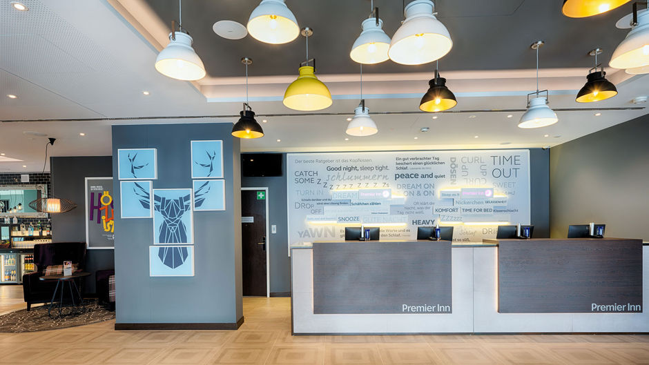 Premier Inn Berlin Airport Hotel Lobby