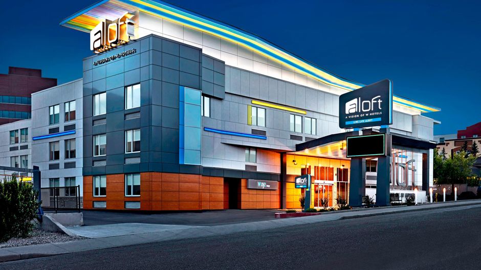 aloft Calgary University Exterior