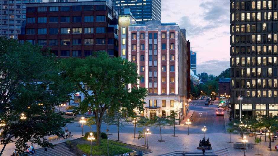 Quebec City Marriott Downtown Exterior