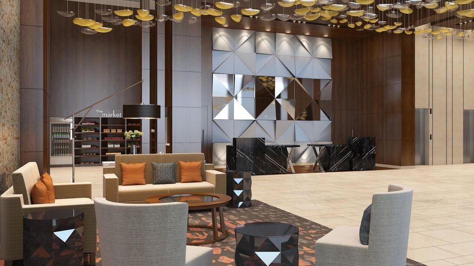 Courtyard Surat Lobby