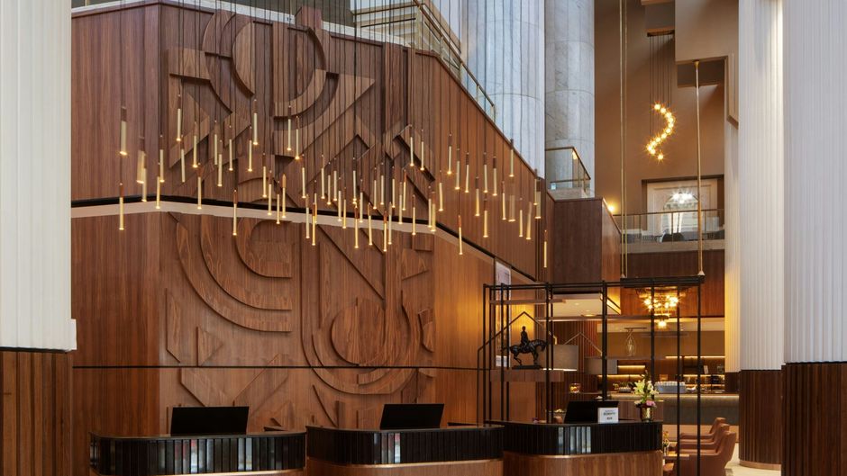Casablanca Marriott Hotel Lobby