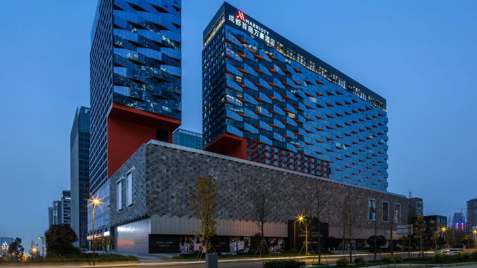 Chengdu Marriott Hotel Financial Centre Exterior