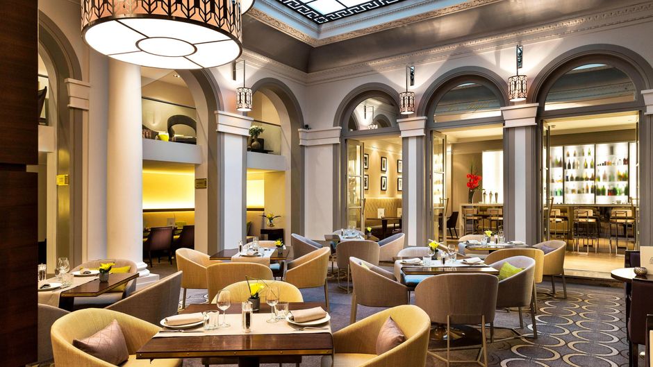 Paris Marriott Opera Ambassador Hotel Lobby