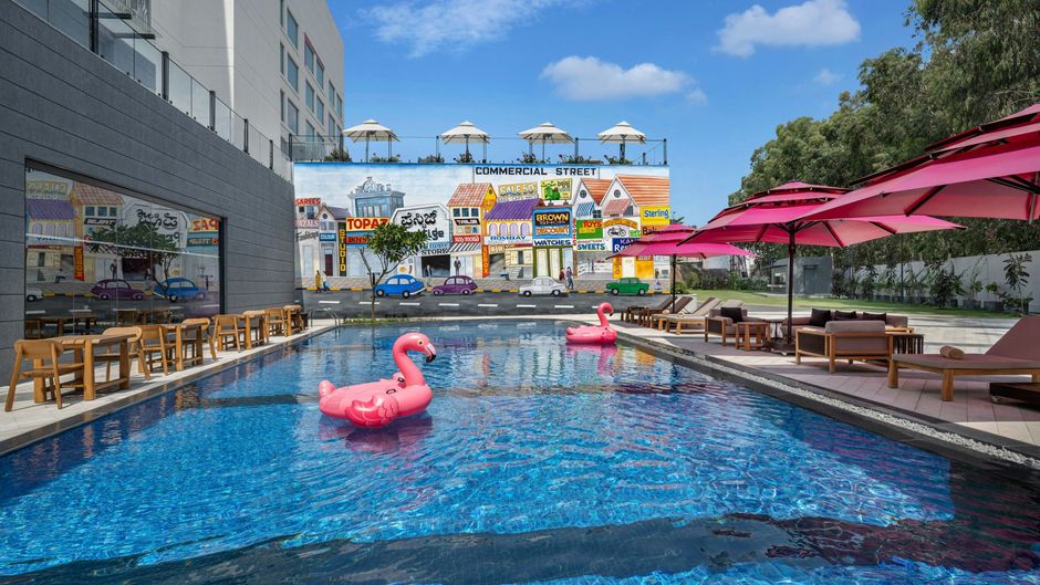 Moxy Bengaluru Arpt Prestige Tech Cloud Pool