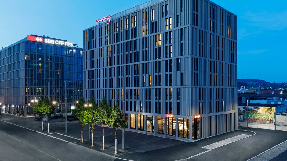 Moxy Bern Expo Exterior