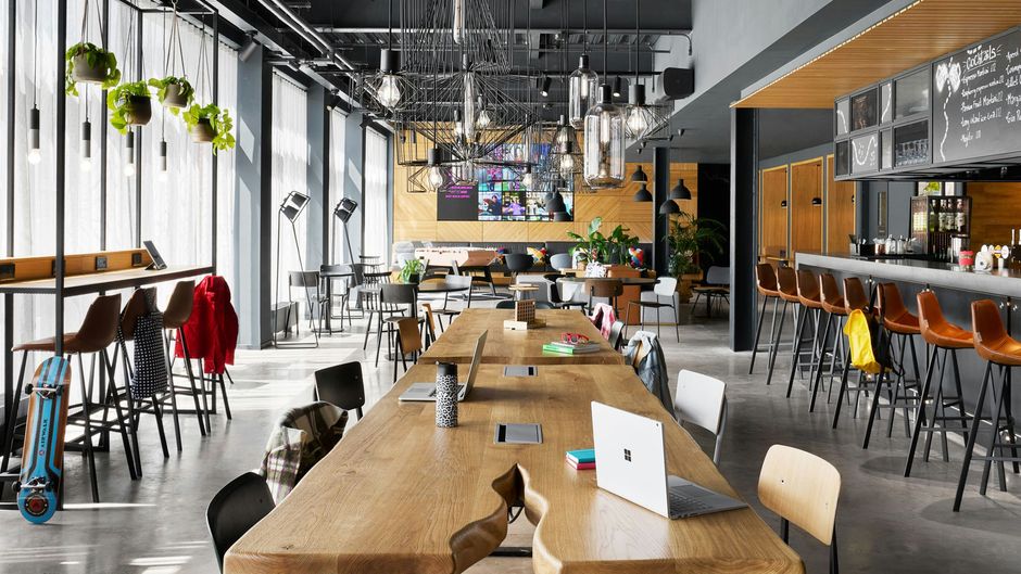 Moxy Bristol Lobby