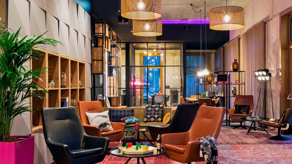 Moxy Darmstadt Lobby