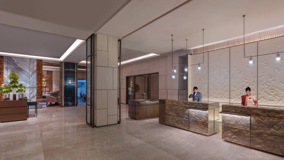 Surat Marriott Hotel Lobby