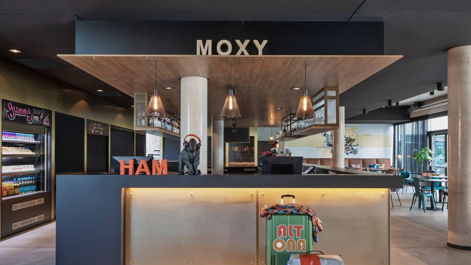 Moxy Hamburg Altona Lobby