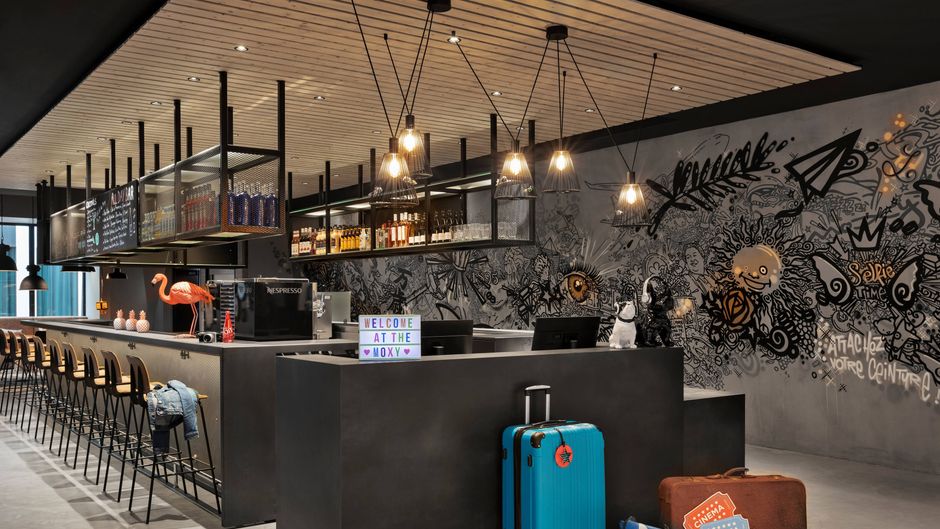 Moxy Lyon Airport Exterior
