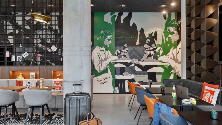 Moxy Kaunas Lobby