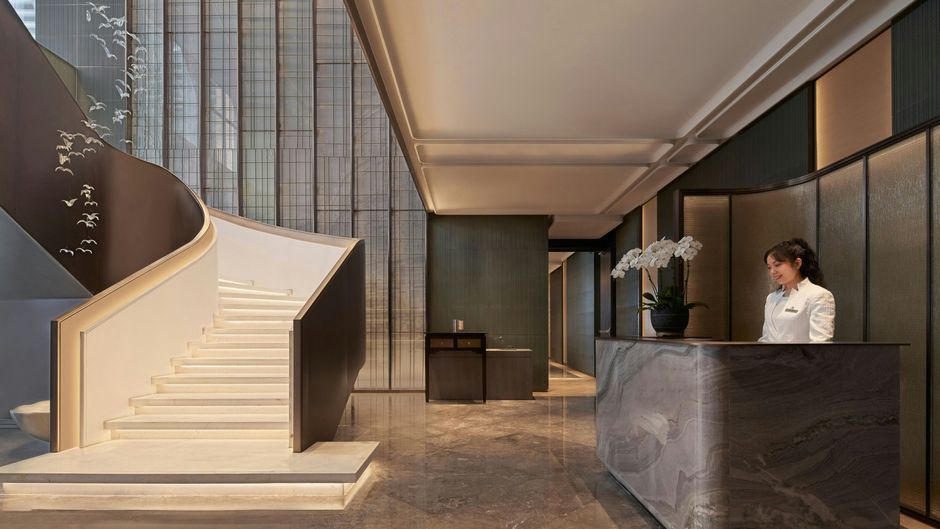 Tianjin Marriott Conv-Exhibition Center Lobby