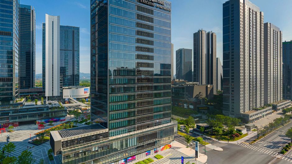 Marriott Executive Apts Future Sci-Tech Exterior