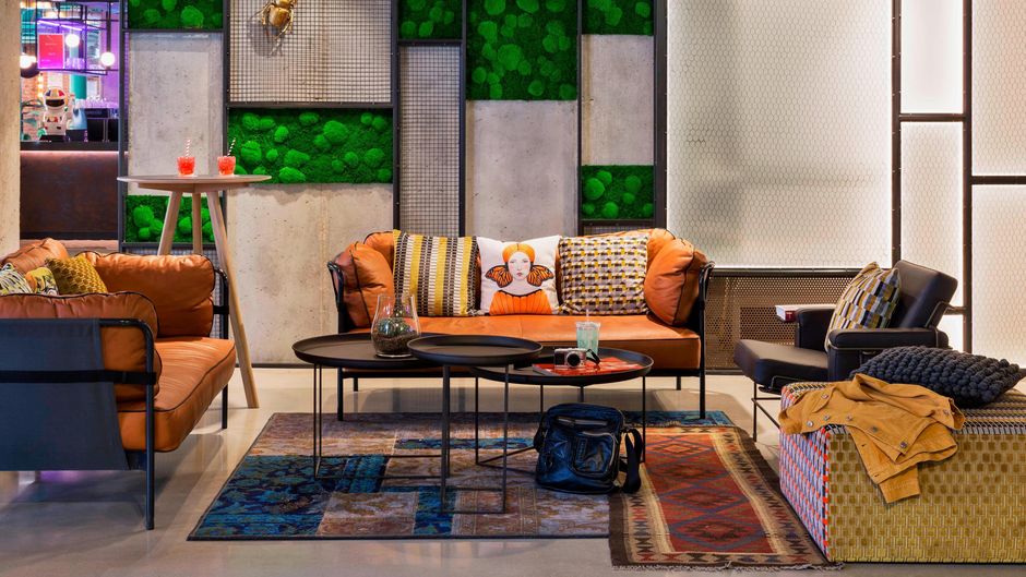 Moxy Warsaw Praga Lobby