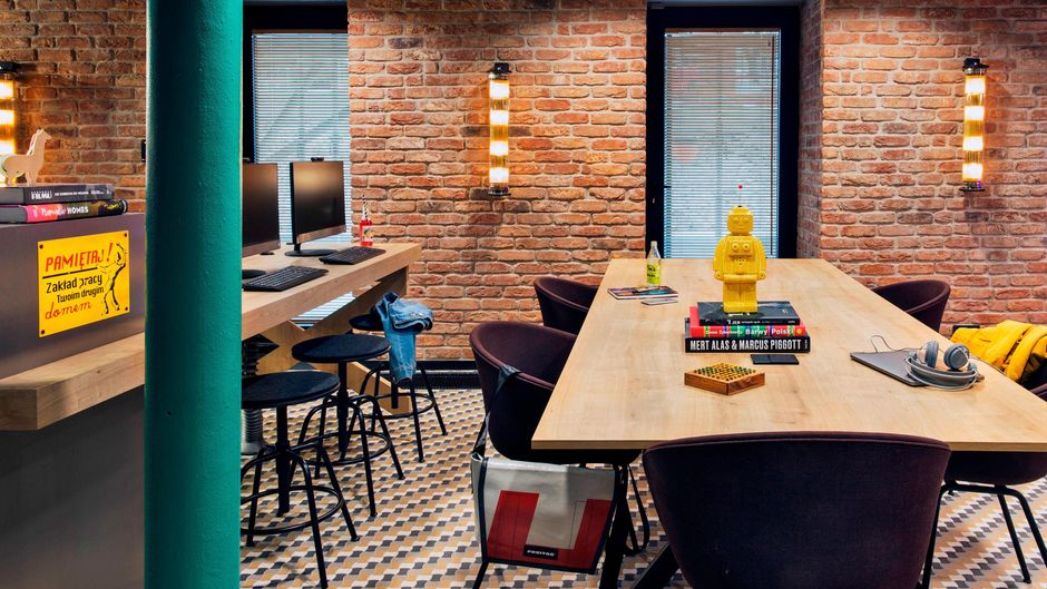 Moxy Warsaw Praga Lobby