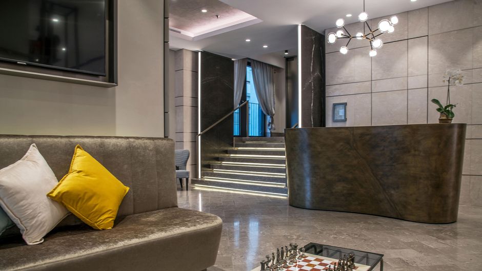 The Regency Rome, Tribute Portfolio Lobby